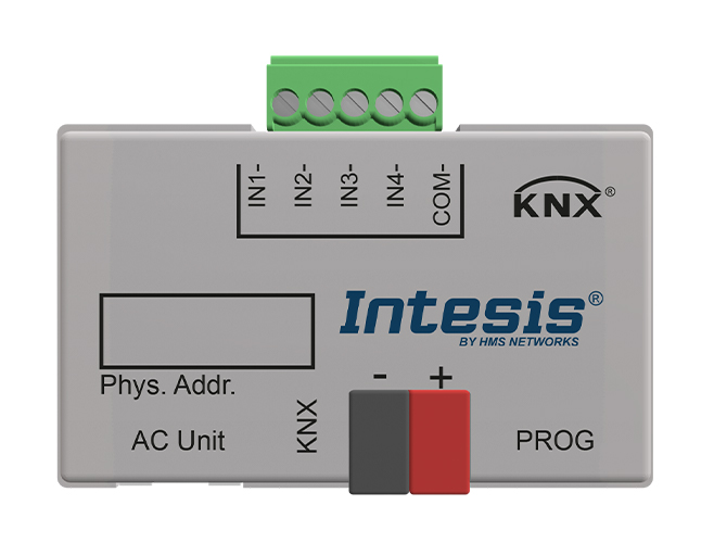 Mitsubishi Electric Domestic, Mr.Slim and City Multi to KNX Interface with Binary Inputs