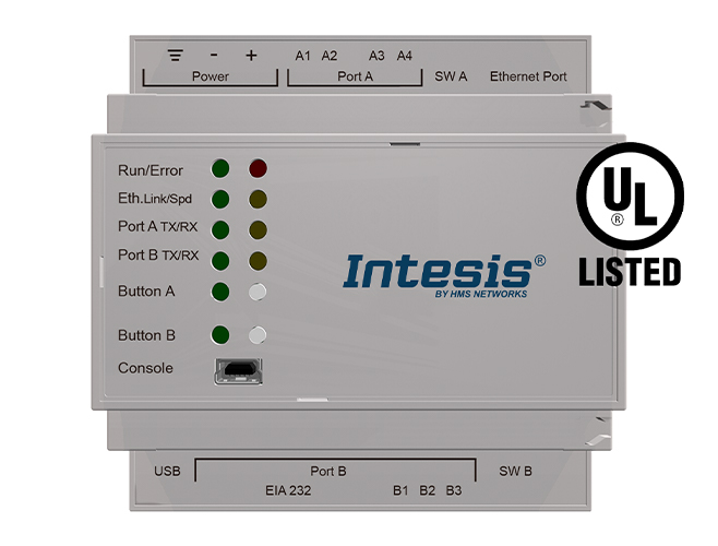 Hisense VRF systems to Modbus TCP/RTU Interface