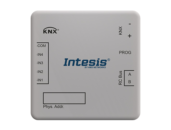 Hitachi Commercial & VRF systems to KNX Interface with binary inputs